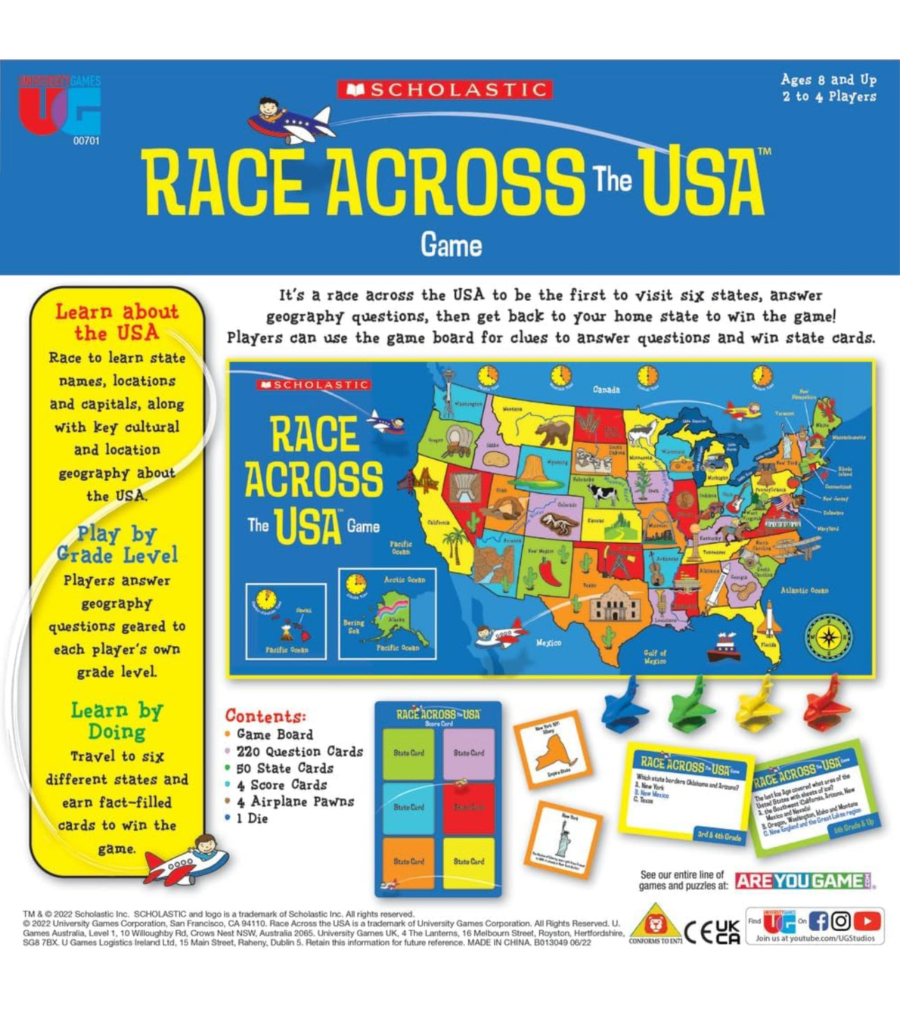 Race across usa Game