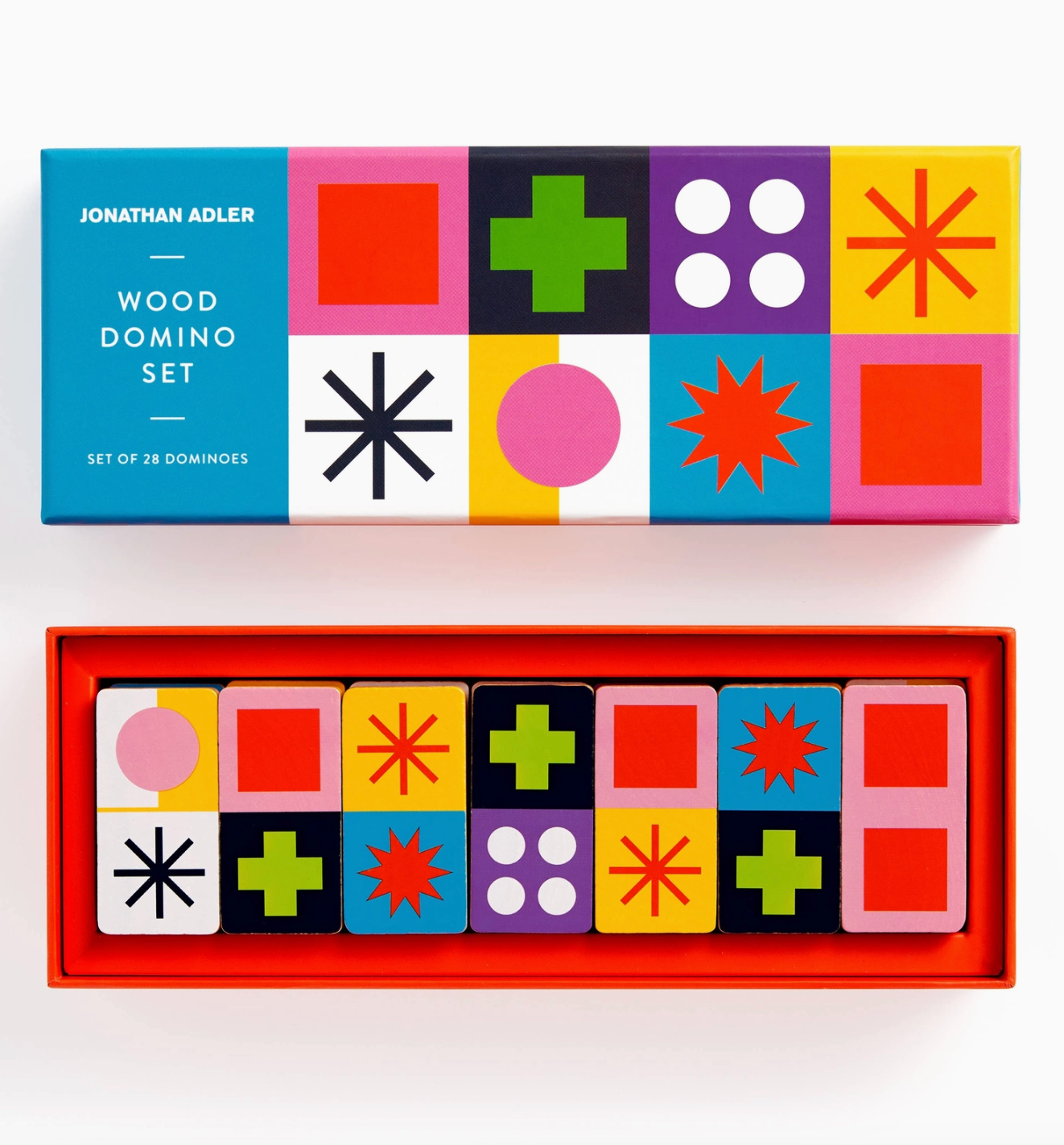 Jonathan Adler Helsinki Wood Domino Set
