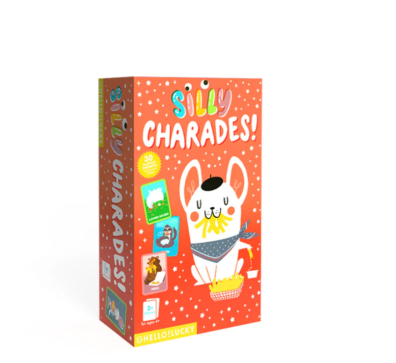 silly charades game