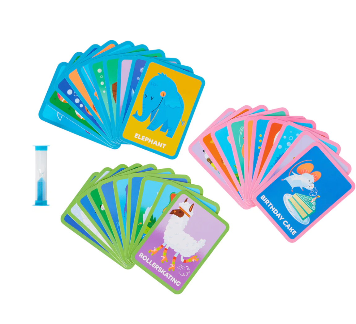 silly charades game